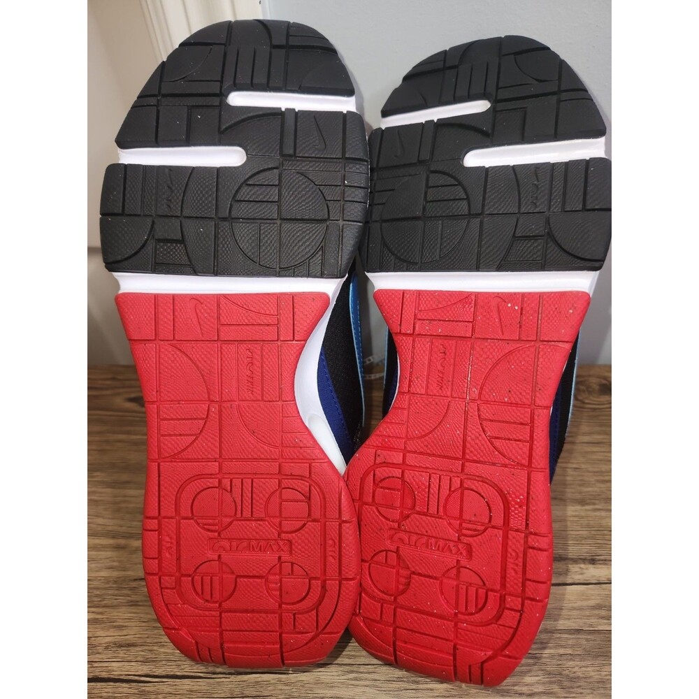 Nike Big Kid Air Max INTRLK Lite GS Running Shoes Sz 6.5Y Blk/Grey/Royal Blue - Picture 10 of 15